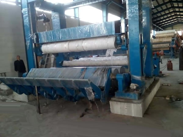 Overview of paper coater